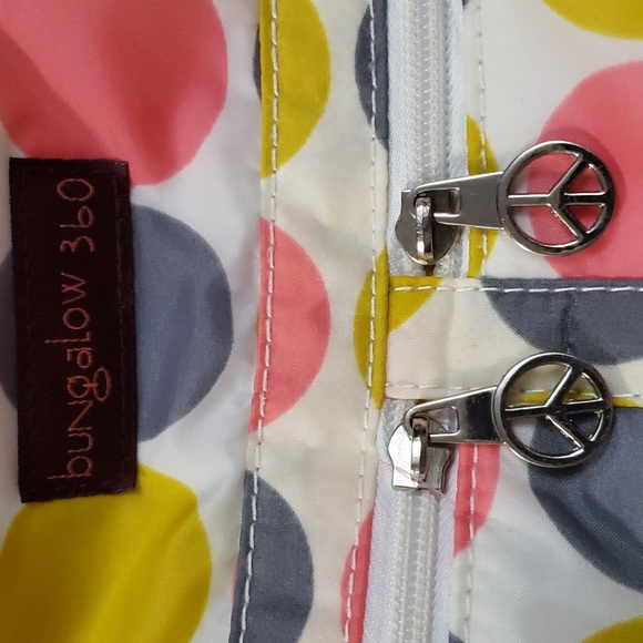 Bungalow 360 Polka Dot Crossbody Pocketed Messenger Bag - Picture 2 of 12